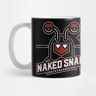 Slug is Nacktschnecke (Literally Naked Snail) in German Funny English Translation Mug